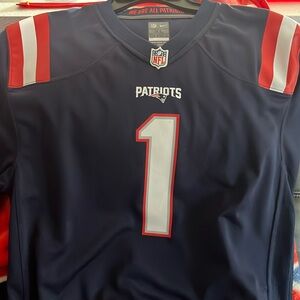 New England patriots cam newton jersey NWOT